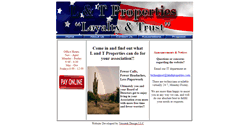 Desktop Screenshot of landtproperties.com